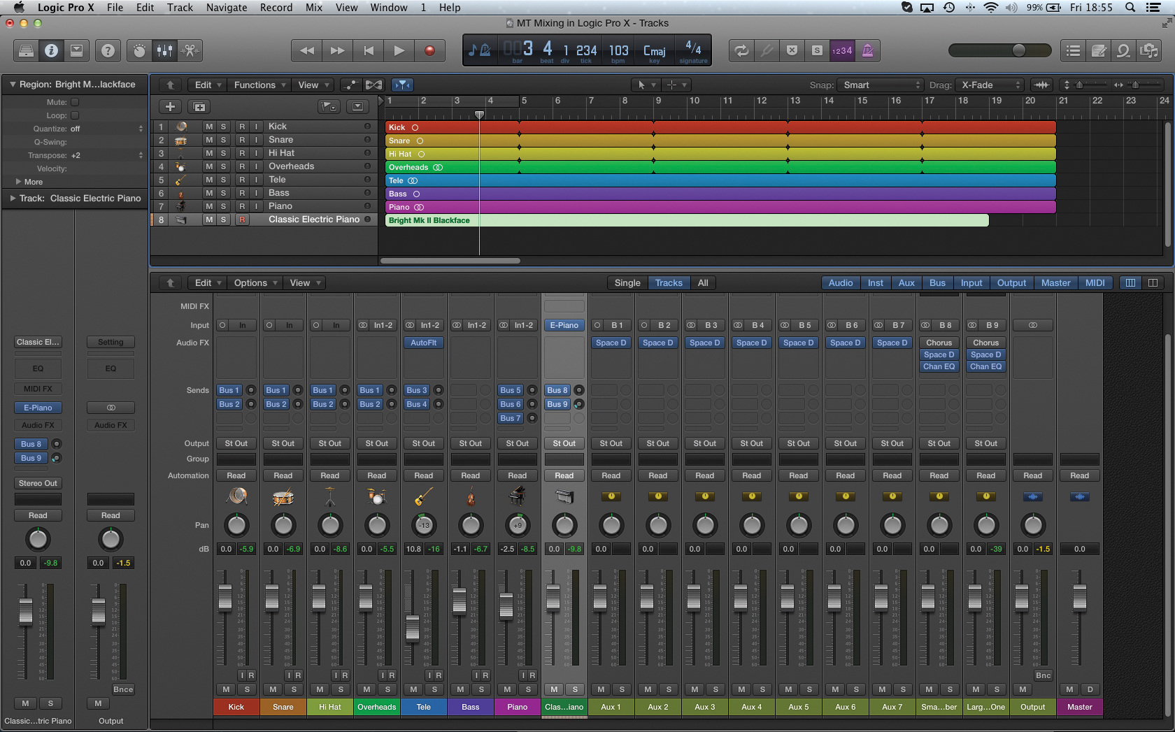 Logic Pro X Tutorial: Become a Power Tutorial Part 11 Better mixing in Logic Pro X - MusicTech