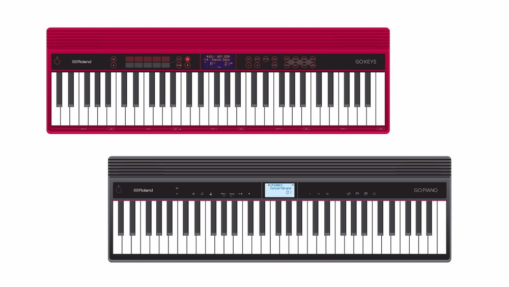 Roland Unveil Entry-Level Keyboards: GO:KEYS and GO:PIANO