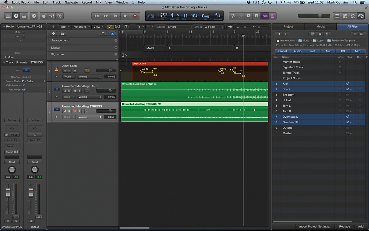 Improve Your Recording Workflow In Logic Pro X Tutorial
