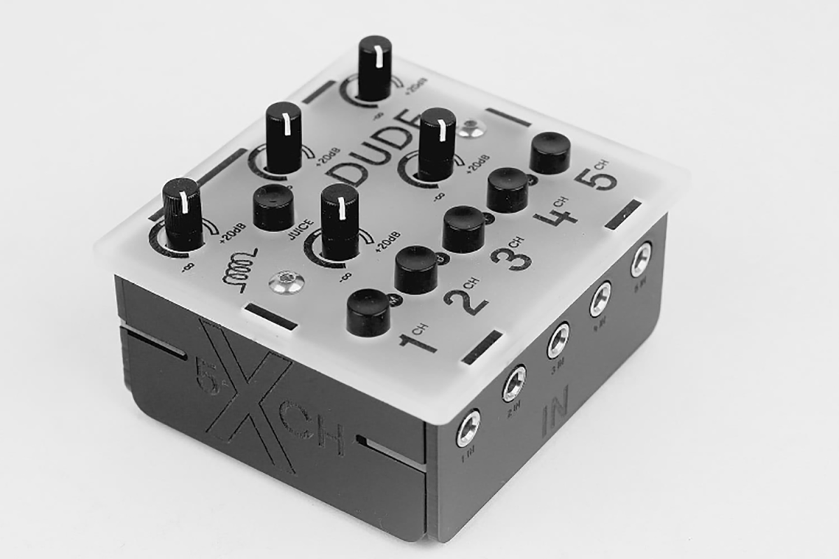 Bastl Instruments introduces Dude, a tiny mixer for tiny synths