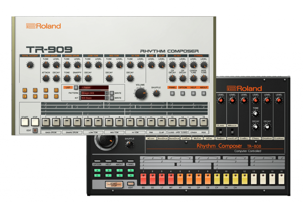 808 and 909