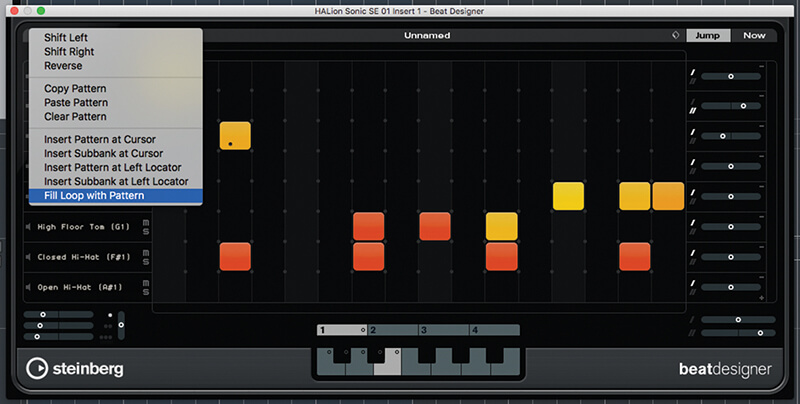 Beat and Pattern Sequencers in Cubase 9.5 - Step 18
