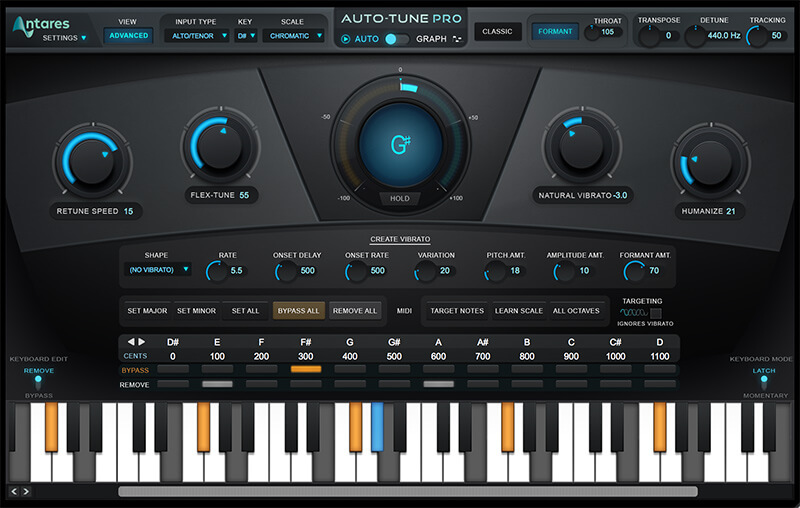 6 of the Best Vocal Instruments and Effects Processors - Antares AutoTune Pro