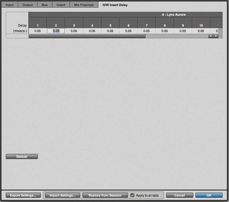 Working with the I/O window in Pro Tools - Step 17
