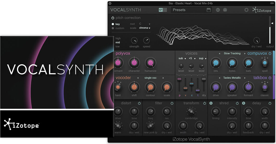 6 of the Best Vocal Instruments and Effects Processors - iZotope VocalSynth