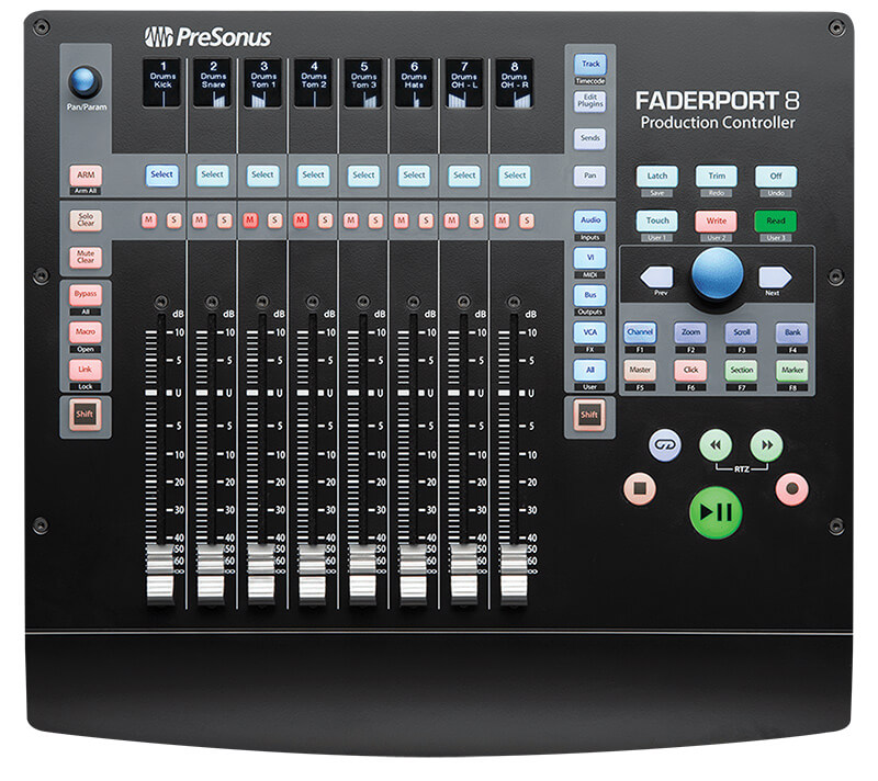 6 of the Best MIDI Controllers - FaderPort 8