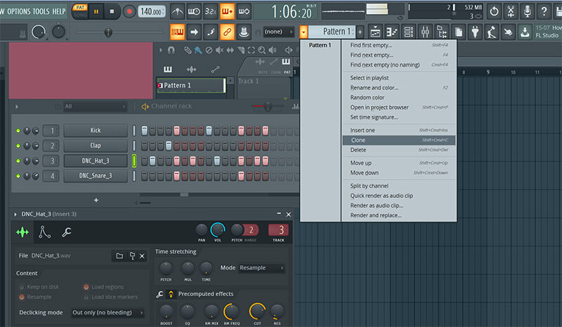 Working with Patterns in FL Studio 20 - Step 5