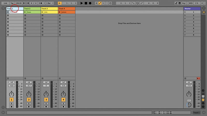Using the New Drum Buss in Ableton Live - Step 1