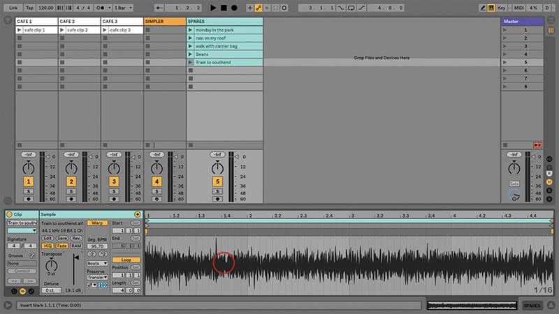 Field Recording in Ableton Live - Step 4