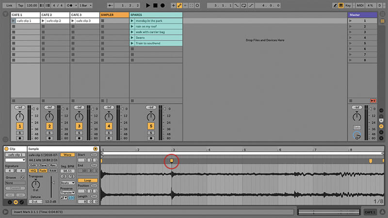 Field Recording in Ableton Live - Step 6