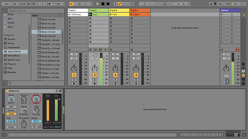 Using the New Drum Buss in Ableton Live - Step 6