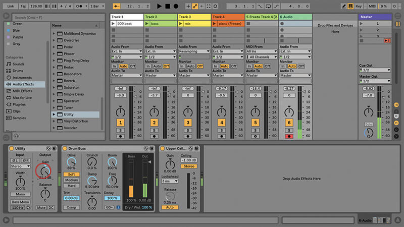 Using the New Drum Buss in Ableton Live - Step 17