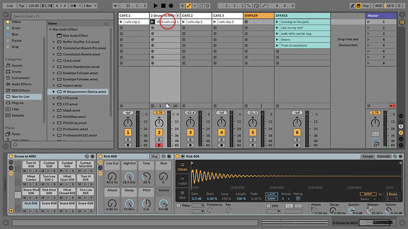 Field Recording in Ableton Live - Step 18