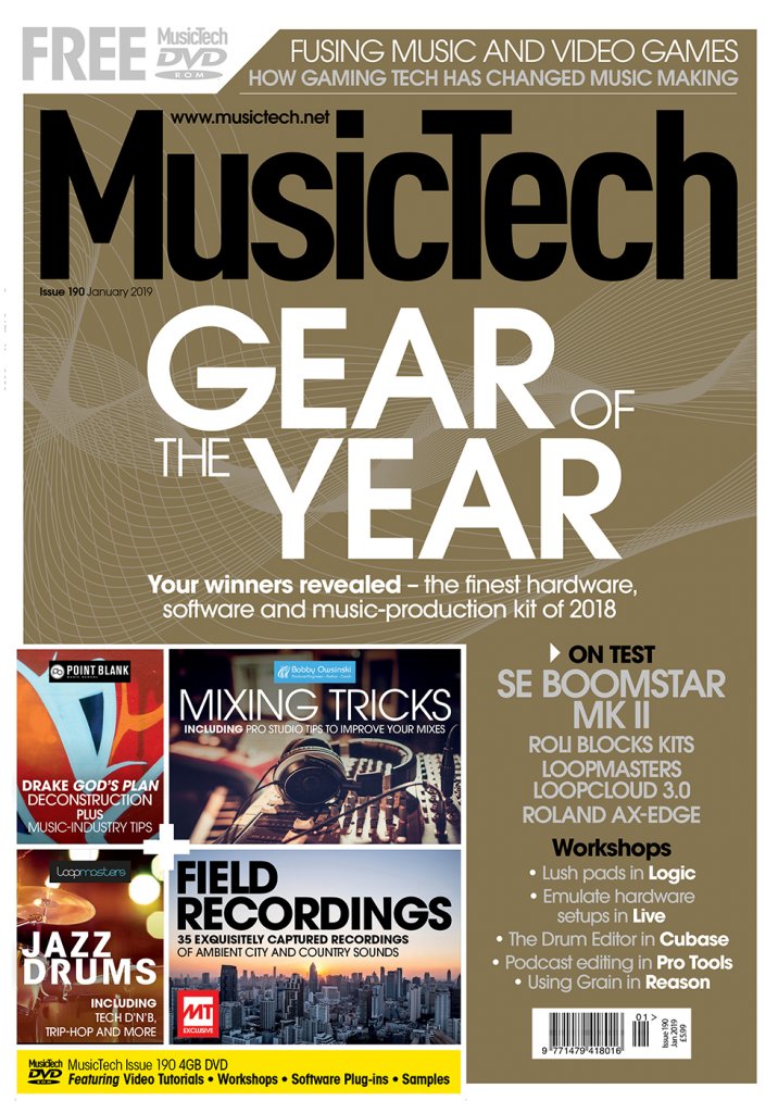 MusicTech 190 Gear of the Year