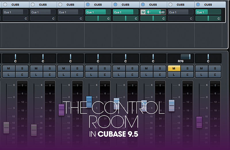 The Control Room in Cubase tutorial