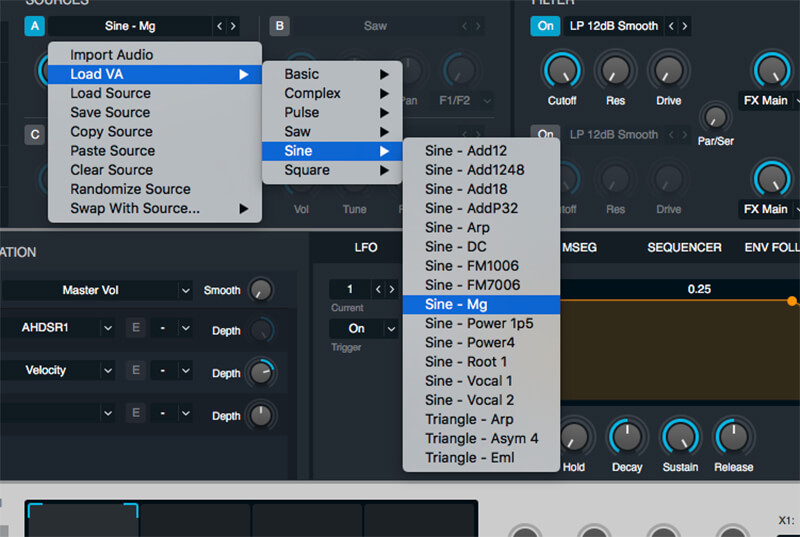 Alchemy ambient additive pads in Logic tutorial
