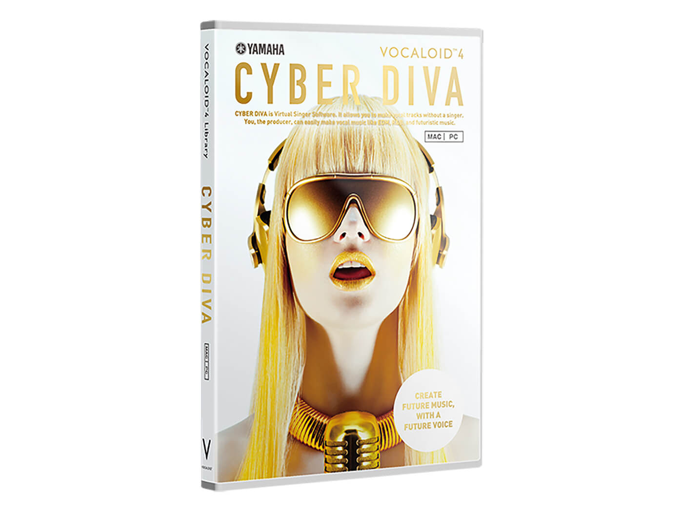 How to create a rock sound, Yamaha Vocaloid Cyber Diva