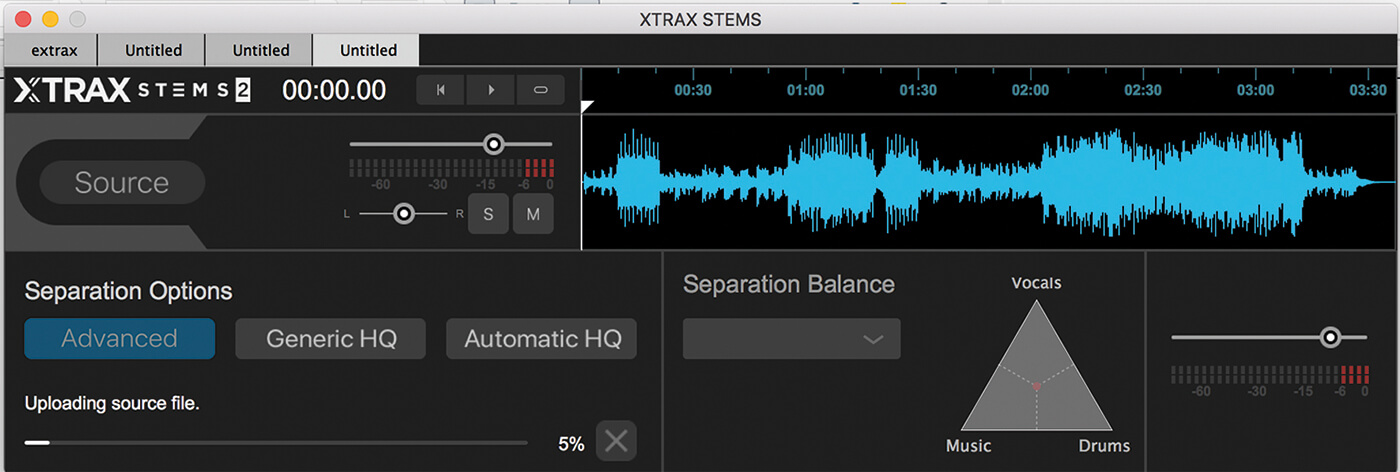 Audionamix Xtrax Stems 2
