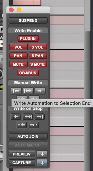 Automating with Preview in Pro Tools tutorial