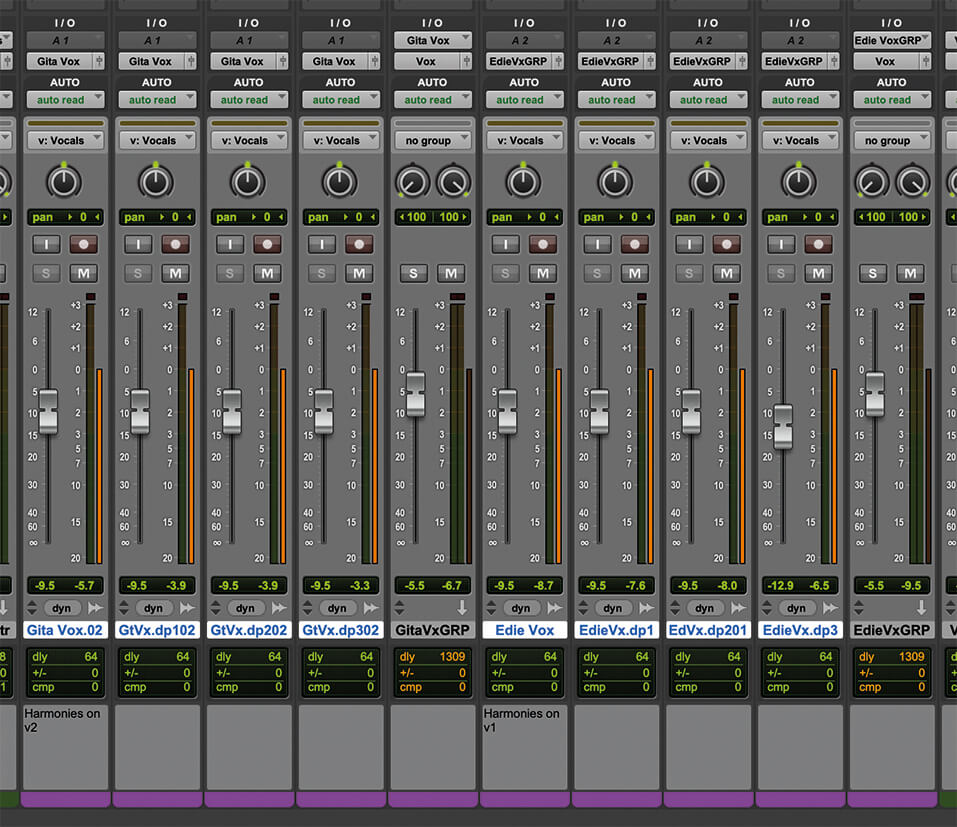 pro tools group mixing