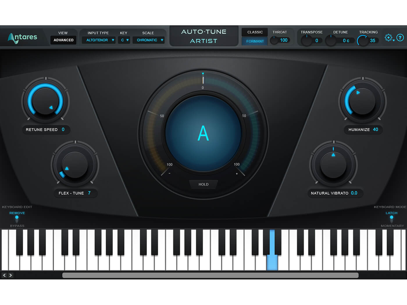 Antares Artist (New GUI Basic View))
