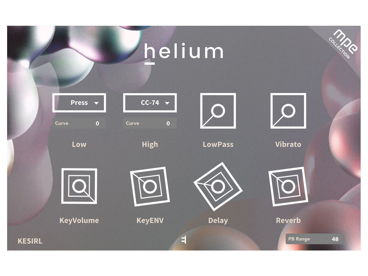 MPE Collection Helium GUI 