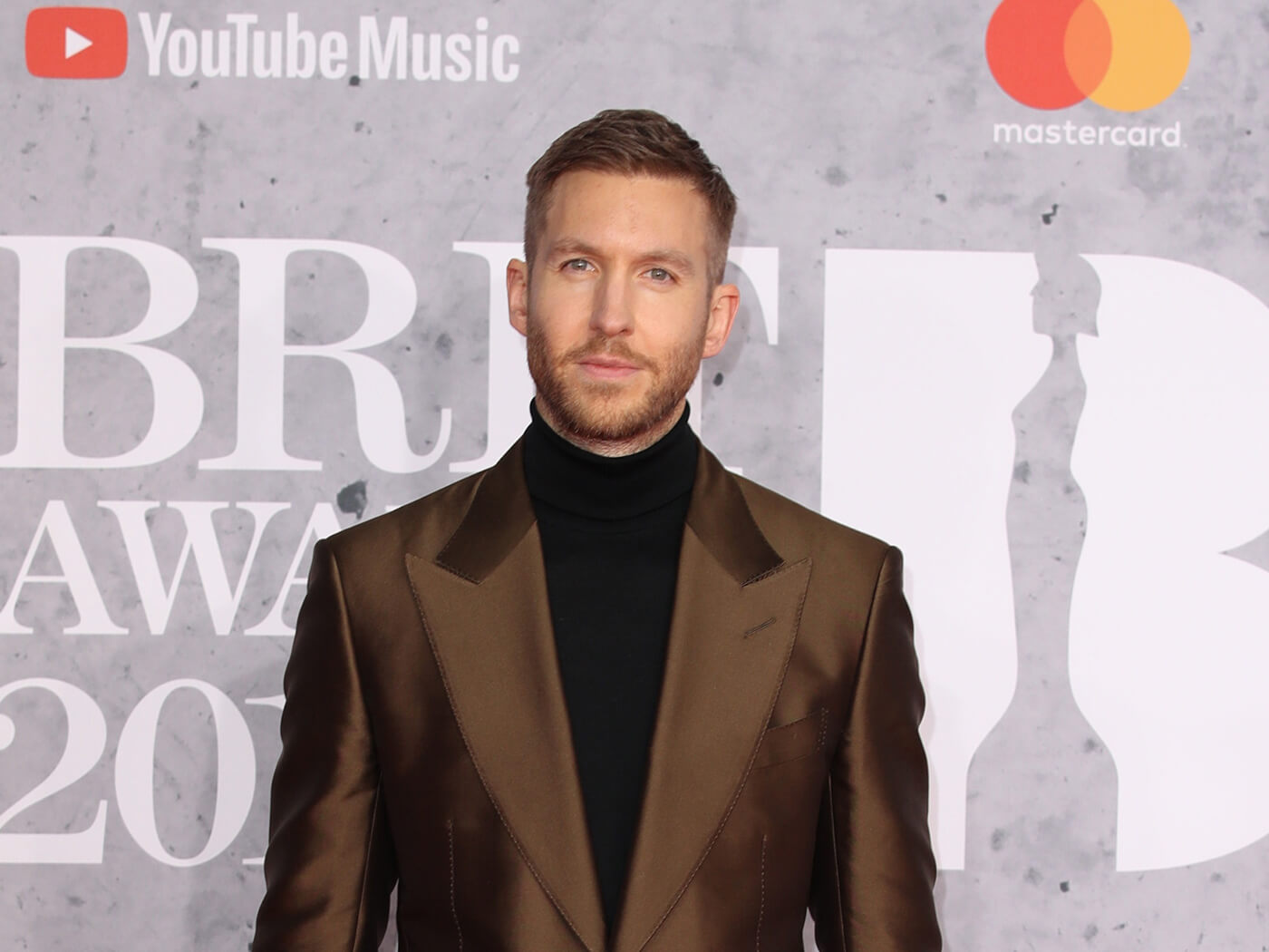 Calvin Harris at the Brit Awards 2019