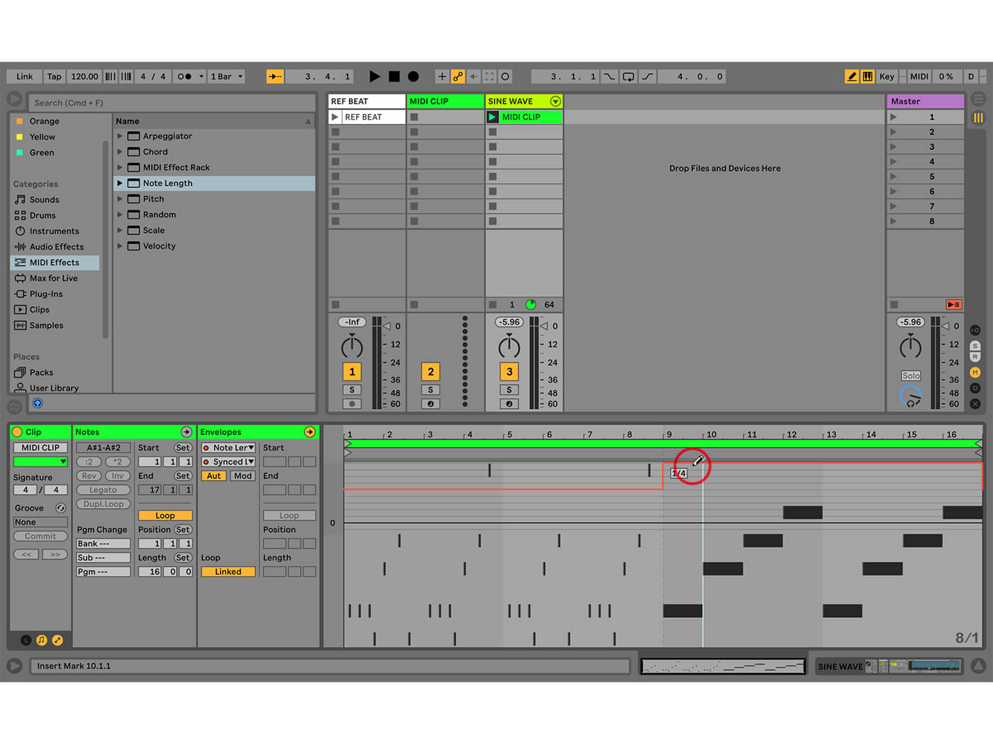 Building a Bass Part in Ableton Live 11
