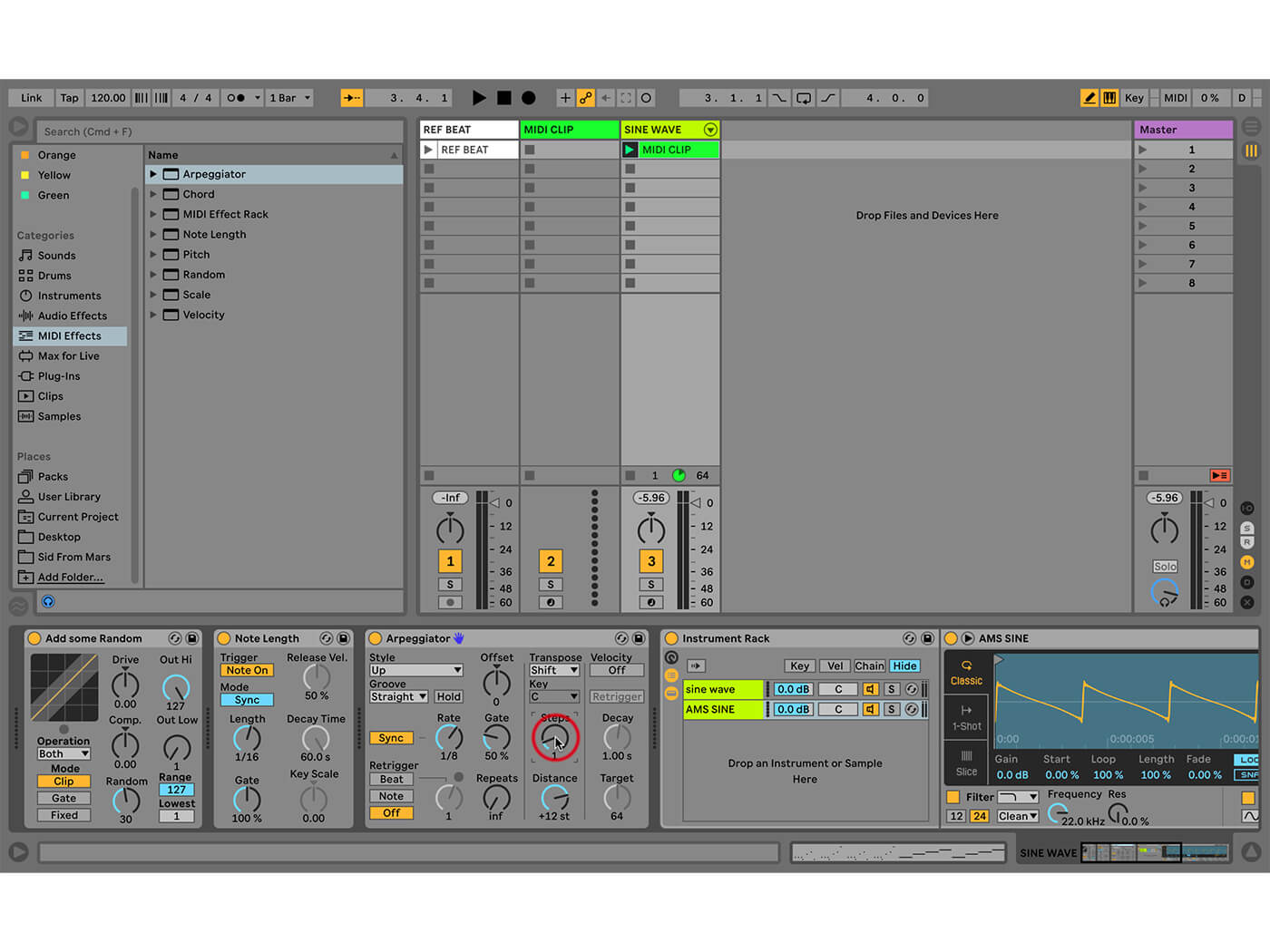 Building a Bass Part in Ableton Live 12