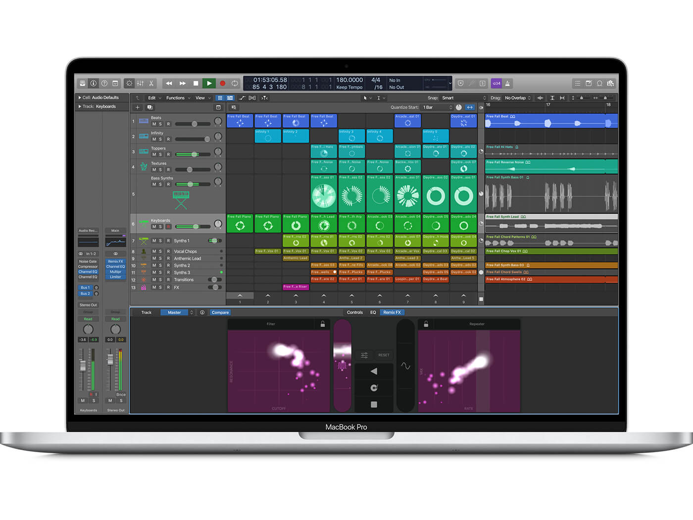 Unannounced Loops Function Logic Pro X