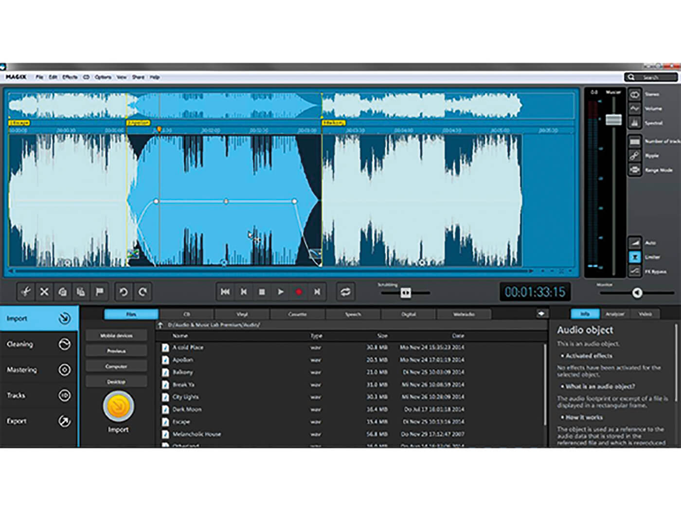Magix Sound Forge Audio Cleaning Lab 2