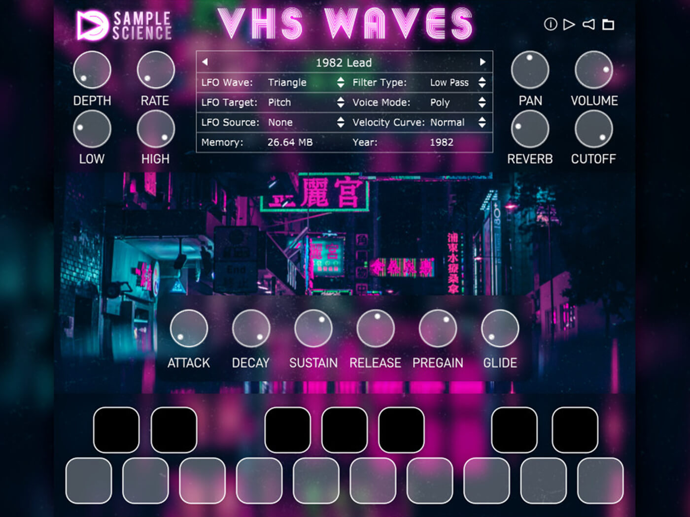 Sample Science VHS Waves Screenshot