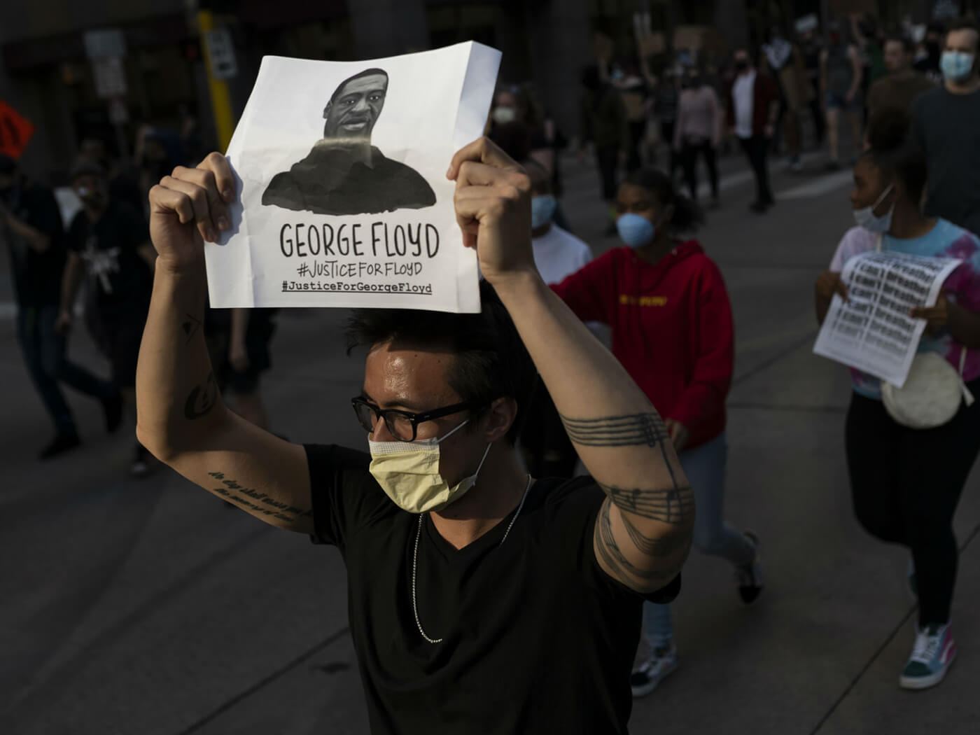 Protests in the wake of George Floyd's death