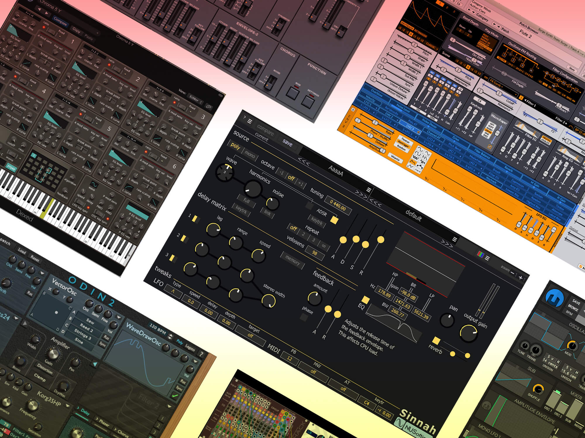 Best free synth plugins 2024
