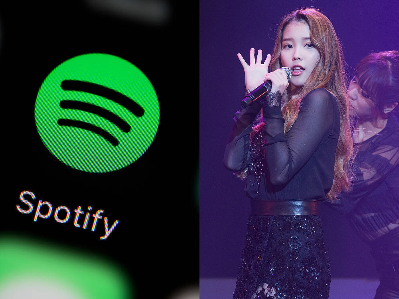 Spotify and K-pop artist IU