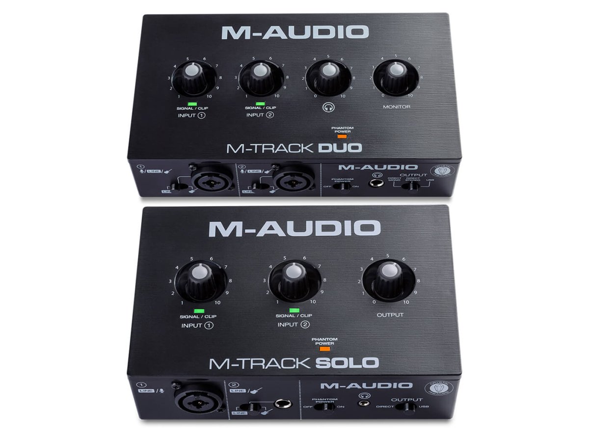 M-Audio M-Track Solo and Duo review
