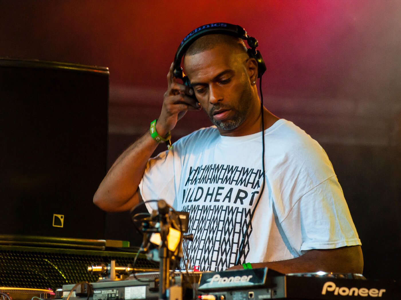 Theo Parrish onstage