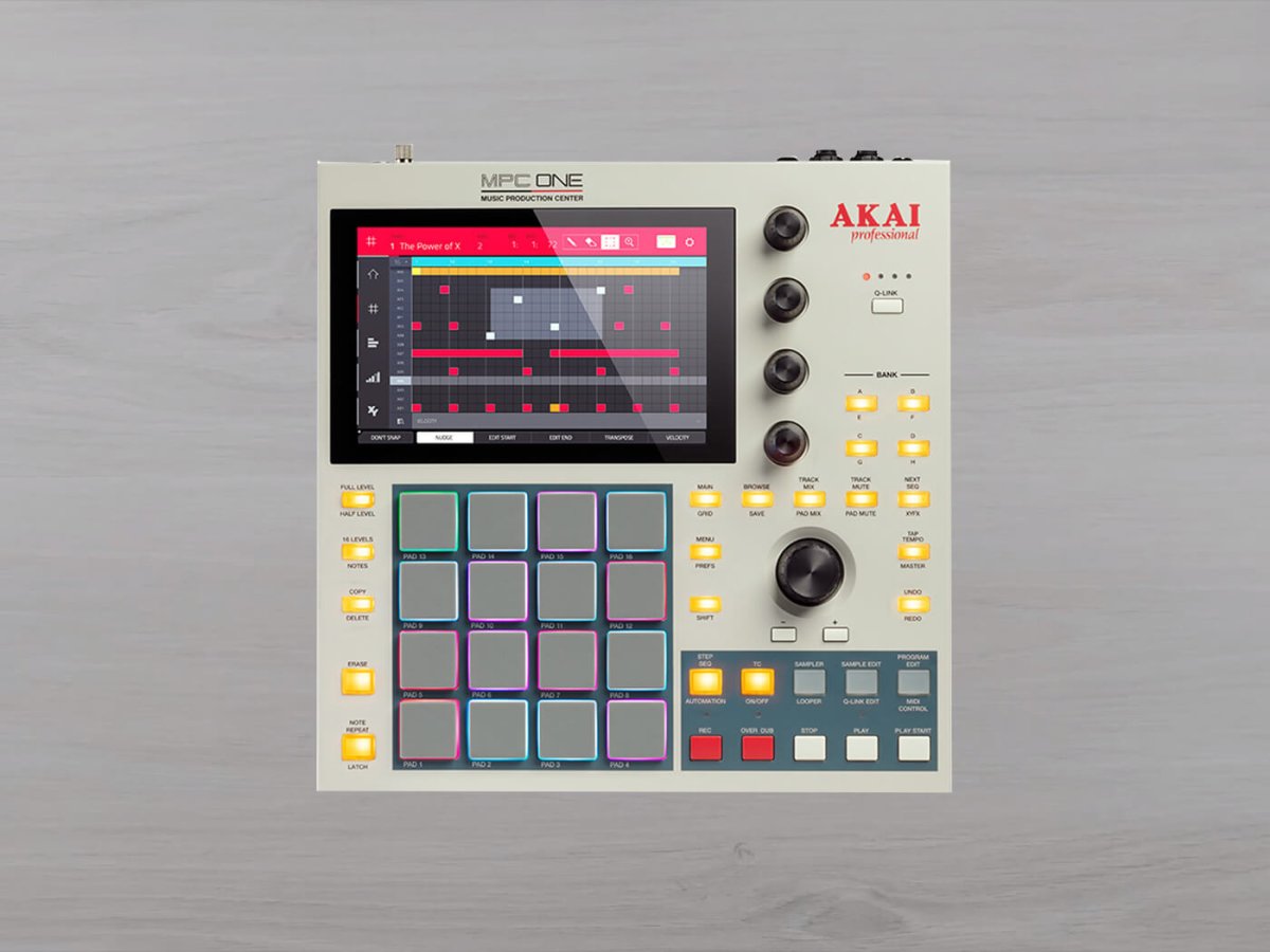 Akai rewinds to the 90s with MPC One Retro, inspired by early MPC ...