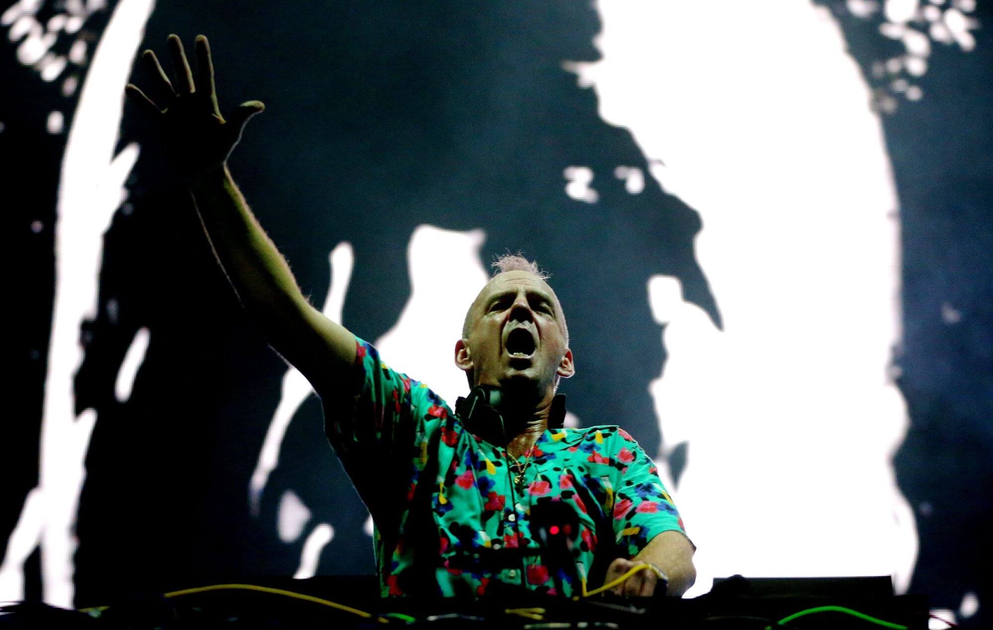 Fatboy Slim COVID pilot The First Dance 6,000 people party