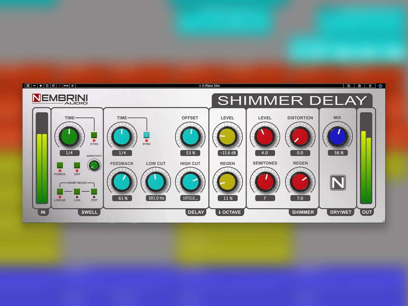 Nembrini Audio Shimmer Delay Ambient Machine