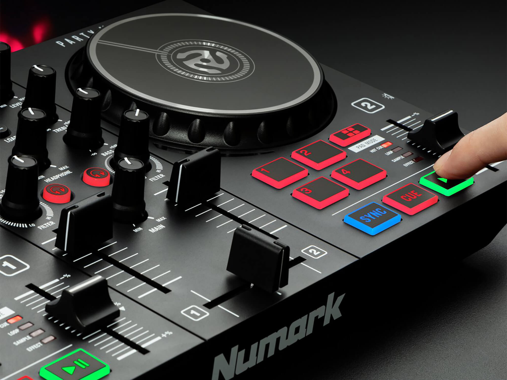 Numark numark party mix dj controller 