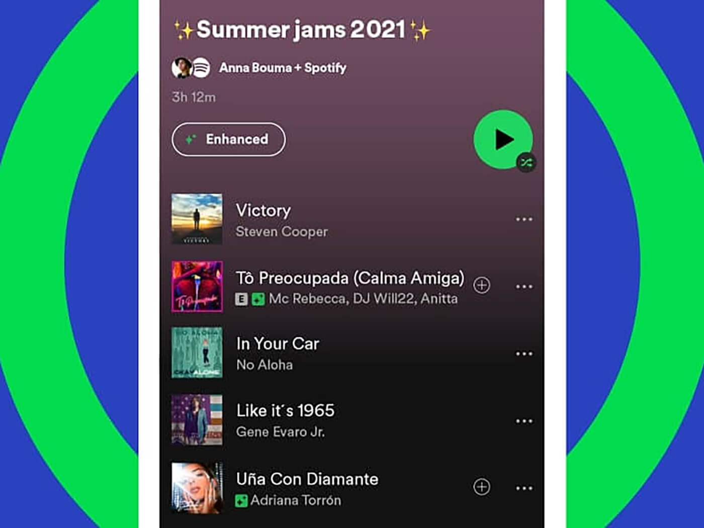 Spotify Enhance Feature