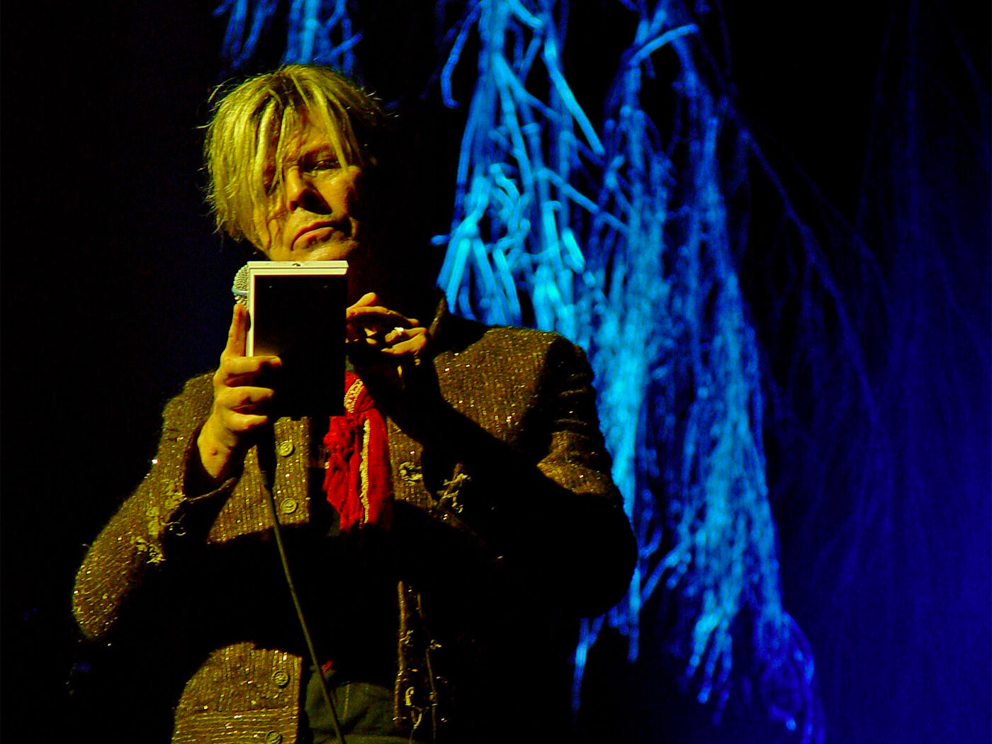 David Bowie onstage