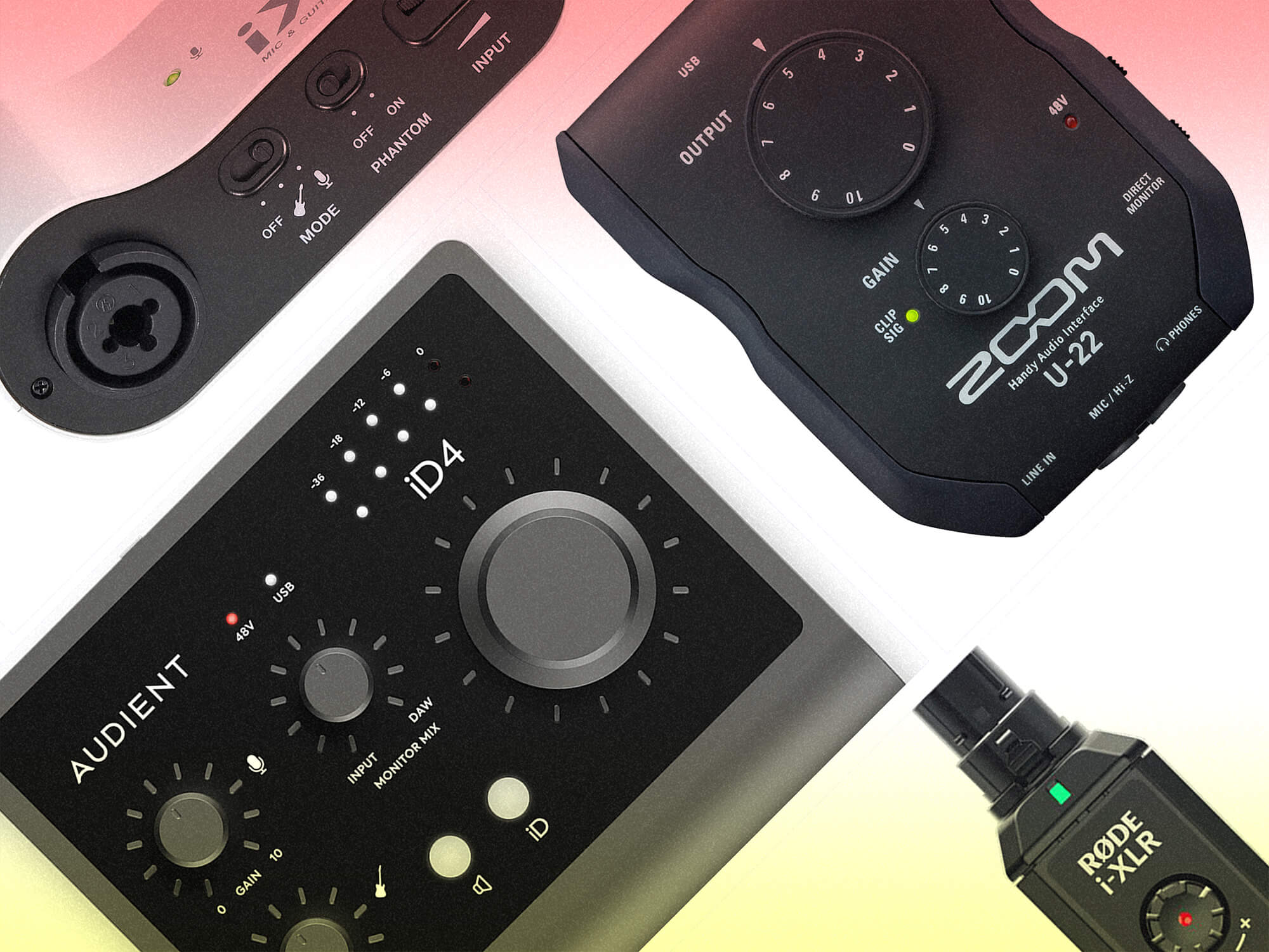 SKP PRO AUDIO SMART TRACK 2 Mobile Audio Interface Compatible with Android and IOS Devices