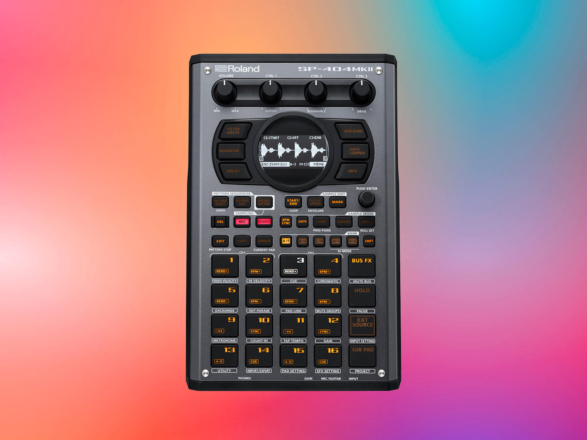 Roland officially announces the SP-404 MKII creative sampler, with