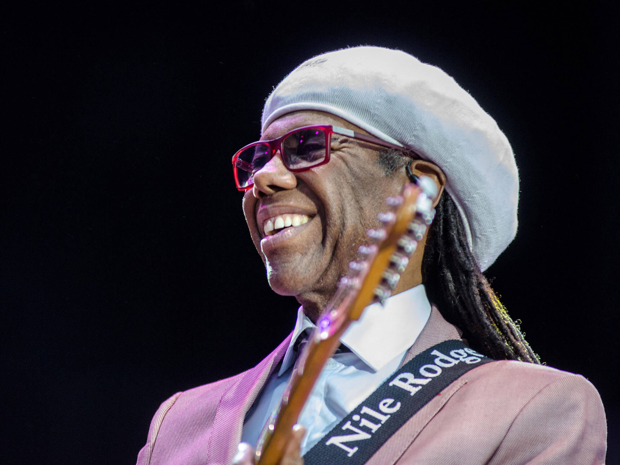 Nile Rodgers performs live