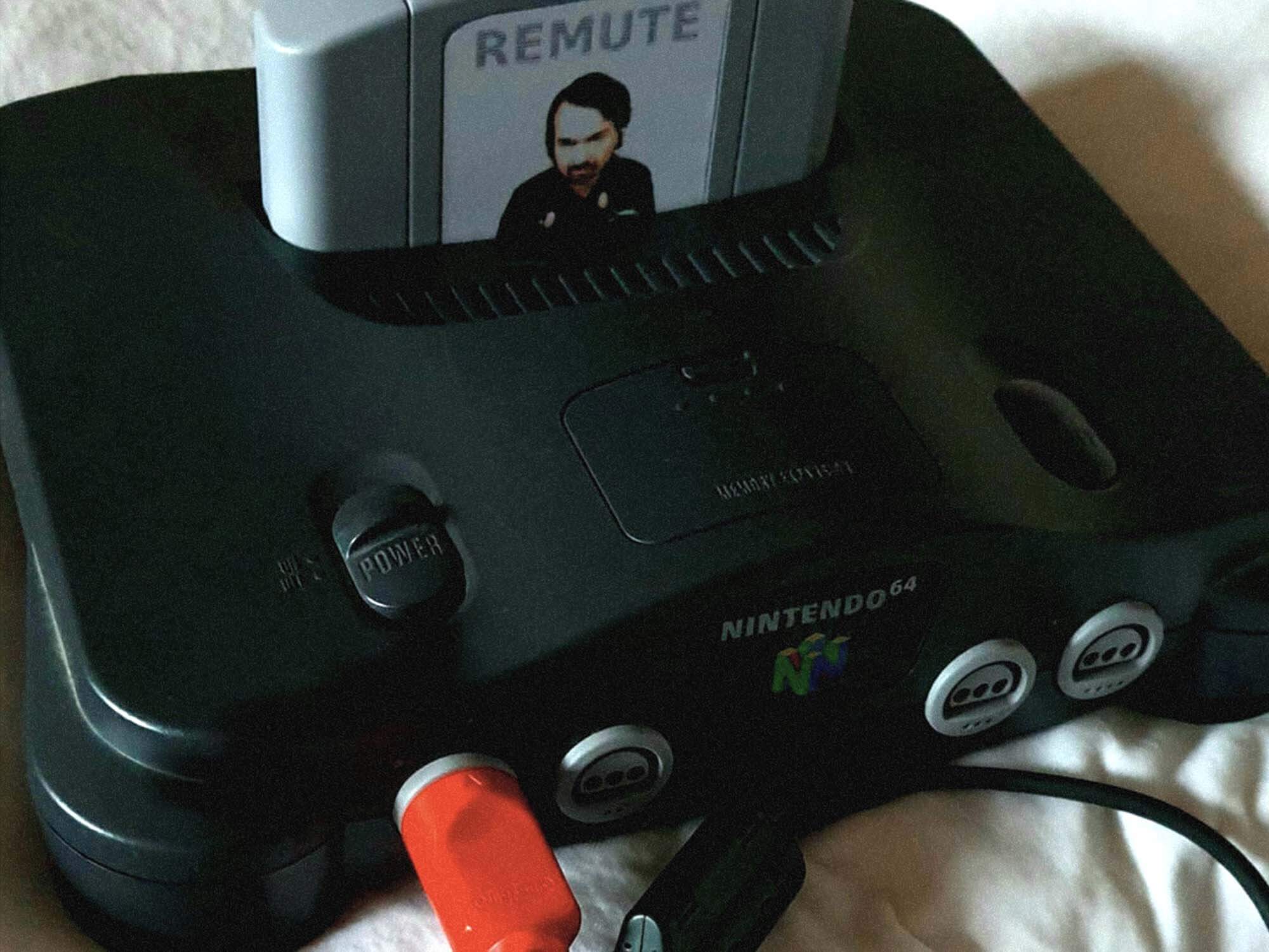 Remute's 'R64' in a Nintendo 64