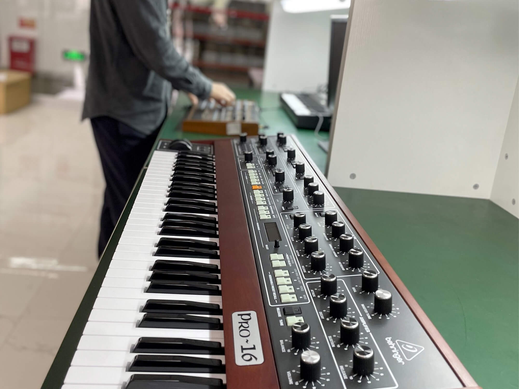 Behringer's Pro-16, its long-awaited Prophet-5 reproduction, is