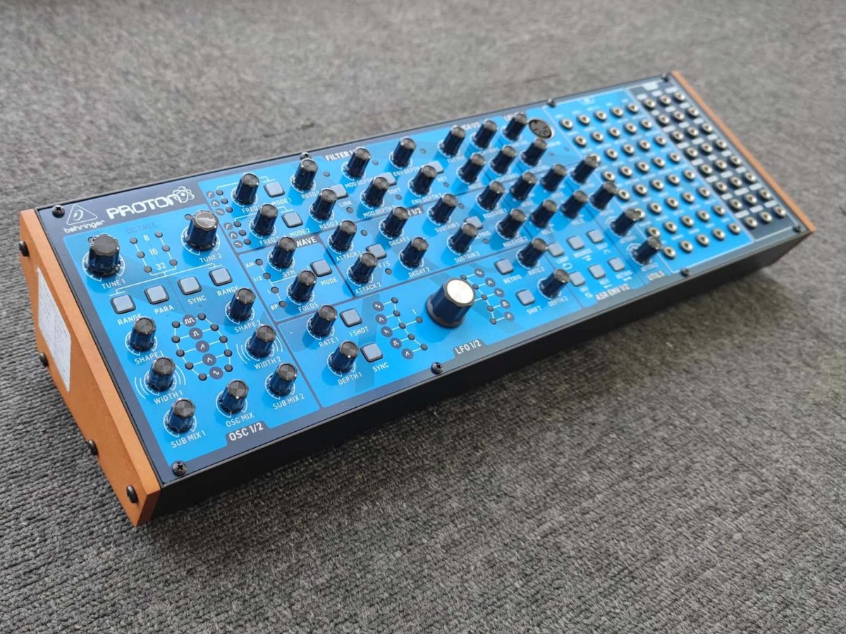 Behringer “clones” itself with the semi-modular Proton, an