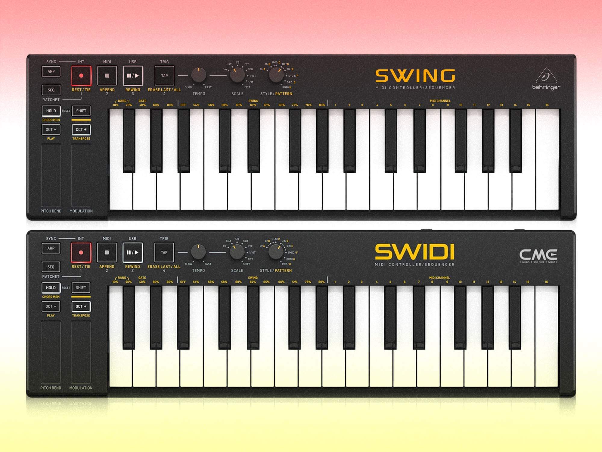 CME Swidi and Behringer Swing